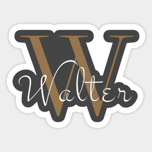 I am Walter Sticker